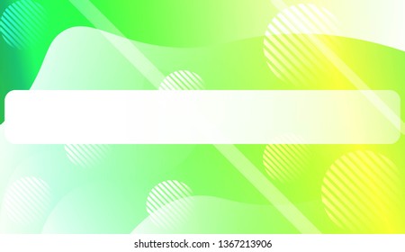 Dynamic shapes composition with Abstract Shiny Waves, Lines, Circle, Space for Text. For Template Cell Phone Backgrounds, Landing Page. Vector Illustration.