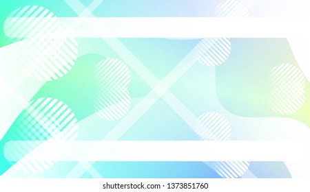 Dynamic shapes composition with Abstract Shiny Waves, Lines, Circle, Space for Text. For Template Cell Phone Backgrounds, Landing Page. Vector Illustration.