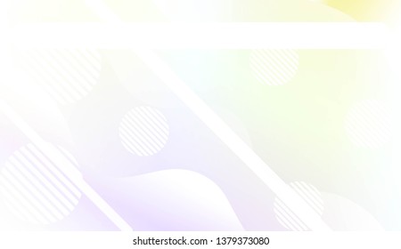 Dynamic shapes composition with Abstract Shiny Waves, Lines, Circle, Space for Text. For Template Cell Phone Backgrounds. Vector Illustration with Color Gradient