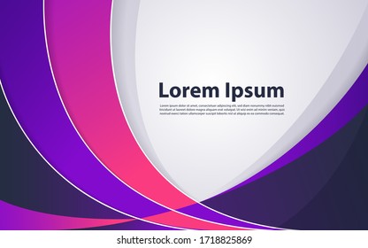 Dynamic shapes composition. Geometric background. 