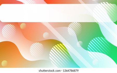 Dynamic shapes composition with Wave Abstract Background. Design For Your Header Page, Ad, Poster, Banner. Vector Illustration.