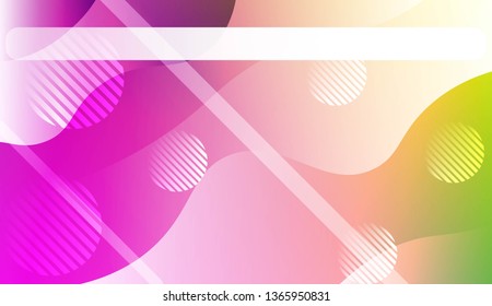 Dynamic shapes composition with Wave Abstract Background. Design For Your Header Page, Ad, Poster, Banner. Vector Illustration.