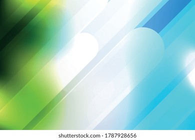 Dynamic shapes on multicolor blurred background. Modern business design template wallpaper. Vector illustration eps10