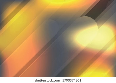 Dynamic shapes on multicolor blurred background. Modern business design template wallpaper. Vector illustration eps10