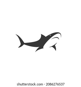 A dynamic shark design, this logo is perfect for a bold or ocean-related business.