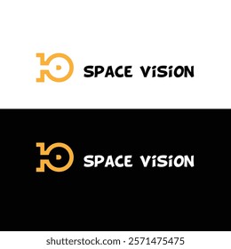 Dynamic sharp edged monogram style. 