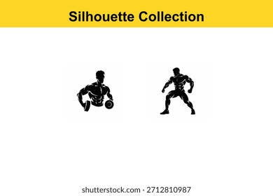 Dynamic Silhouette Action Dance yoga collection