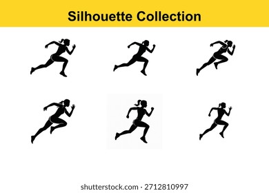 Silueta dinámica Acción Danza yoga colección