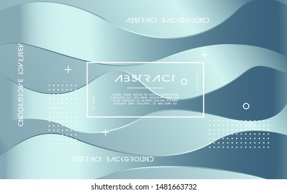 dynamic silver abstract modern background. vector illustration.