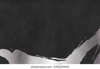 Dynamische Silber-Pinselstriche - Web-Grafiken