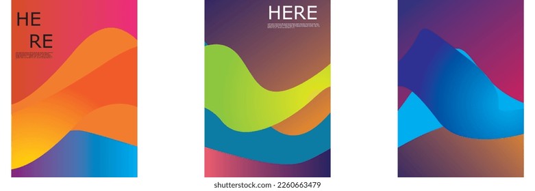 dynamic and simple abstract background, with matching colors. great for book covers and more