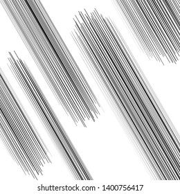 Dynamic sketchy ,edgy lines abstract pattern. Random, scattered lines