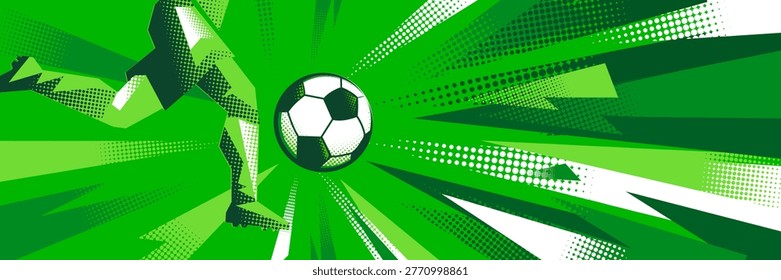 Dynamic Soccer Ball Abstract Motion Background with Color Splash
,  halftone screen design