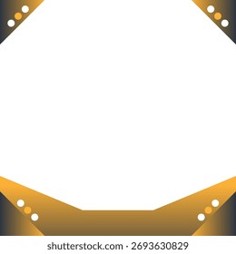 Dynamic social media frame with transparent background, perfect for branding, marketing, and promotional content needs, create stunning visuals now