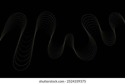 Dynamic Sound Wave Background Design