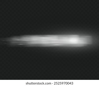 Dinâmica de linhas de luz de velocidade.Ilustração do vetor.