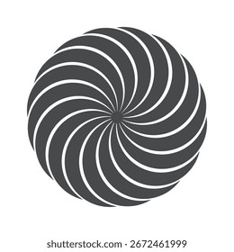Dynamic spiral mid century geometry