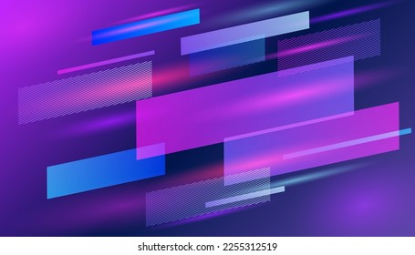 Dynamic sport background. Colorful layout design with dynamic shapes for event, championship or tournament - vector