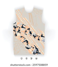 Dynamic Sports Jersey pattern Collection, Modern, Stylish Athletic Wear, Abstract, Geometric and Minimalist, Soccer, Basketball, Football, and Esports Jerseys, High-Quality Vector Graphics trendy