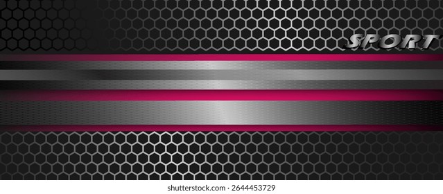 Diseño De Fondo Deportivo Dinámico. Vector Eps 10