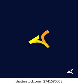 Dynamic squirrel jumping silhouette integrated with letter A monoline style, perfect for tech startups, wildlife conservation, or sports apps, symbolizing speed, agility, and professional growth in a clean minimalist aesthetic