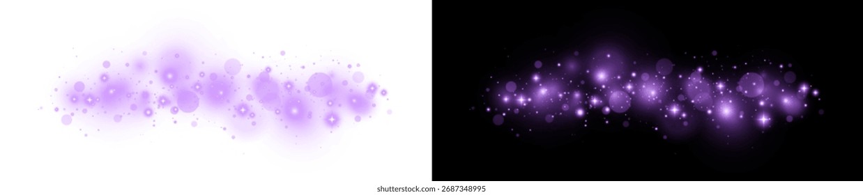 Estrela dinâmica e brilho cintilante com energia festiva brilhante e efeitos de férias transparentes.
