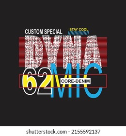 dynamic stay cool Premium Vector illustration of a text graphic. suitable screen printing and DTF for the design boy outfit of t-shirts print, shirts, hoodies baba suit, kids cottons, etc.