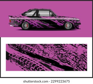  Dynamic and Striking Sports Car Wrap Design
