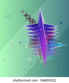 dynamic structure beside wallpaper, party between narrow cosmos