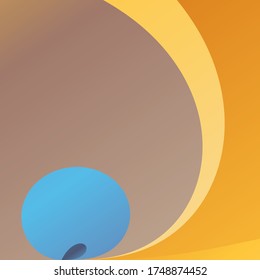 Dynamic style banner design from concept. elements with gradient. Creative illustration for poster, web, landing, page, cover, ad, greeting, card, promotion.