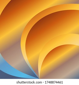 Dynamic style banner design from concept. elements with gradient. Creative illustration for poster, web, landing, page, cover, ad, greeting, card, promotion.