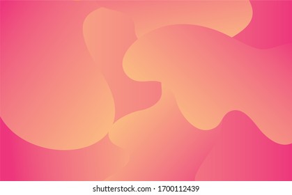 Diseño de banner de estilo dinámico con elementos degradados de color naranja. Ilustración creativa para afiche, web, aterrizaje, página, portada, anuncio, saludo, tarjeta, medios sociales, promoción.