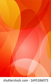 Dynamic style banner design. Orange elements with fluid gradient. Creative illustration for poster, web, landing, page, cover, ad, greeting, card, promotion