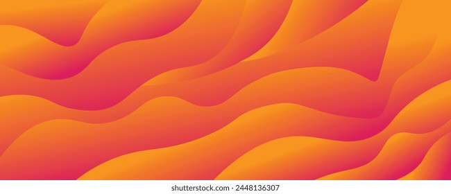 Dynamic style banner design with orange gradient elements. Creative illustrations for posters, websites, covers, advertisements, greetings, cards, social media, and promotions. Vector illustration