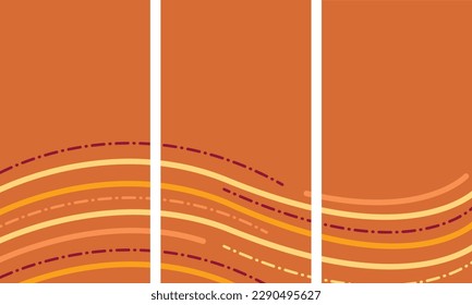 Dynamic style banner vector design with orange elements with fluid gradient. Creative illustration for poster, web, landing, page, cover, ad, greeting, card.