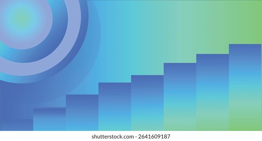 Dynamic Stylized Wave Elements: Abstract Design Featuring Curved Line Art, Digital Equalizer Effects, and Smooth Stripes Formed Through Blending Techniques.