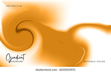 Dynamic swirling gradient in golden tones. Best used for luxury branding, event posters, or editorial design that needs elegant motion.