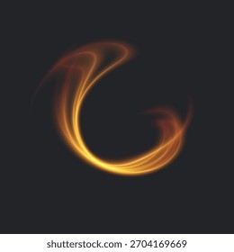 Dinâmico Roda de Luz Fluxo de Energia Dourado Dinâmico Roda Luminosa