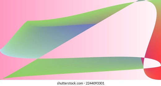 Dynamic Technology Color Futuristic Original Background. Digital Smooth Multicolor Pastel Neon Gradient Mesh. Rainbow Pink Psychedelic Modern Modern Design. Layers Minimal Fluid Shape Illustration.