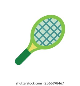 Dynamic Tennis Racket Icon Design