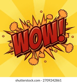 Texto dinámico WOW Comic Burst