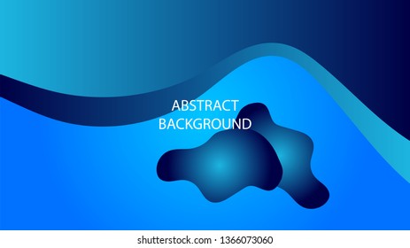 Dynamic texture background with fluid shapes modern concept. minimal poster. ideal for banner, web, header, page, cover, billboard, brochure. - Vector