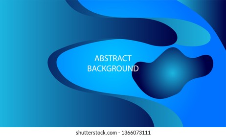 Dynamic texture background with fluid shapes modern concept. minimal poster. ideal for banner, web, header, page, cover, billboard, brochure. - Vector
