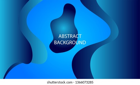 Dynamic texture background with fluid shapes modern concept. minimal poster. ideal for banner, web, header, page, cover, billboard, brochure. - Vector