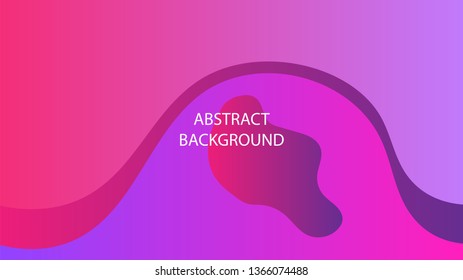 Dynamic texture background with fluid shapes modern concept. minimal poster. ideal for banner, web, header, page, cover, billboard, brochure. - Vector