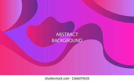Dynamic texture background with fluid shapes modern concept. minimal poster. ideal for banner, web, header, page, cover, billboard, brochure. - Vector
