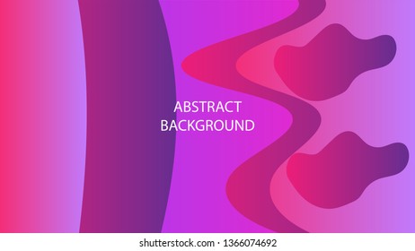 Dynamic texture background with fluid shapes modern concept. minimal poster. ideal for banner, web, header, page, cover, billboard, brochure. - Vector