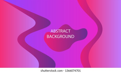 Dynamic texture background with fluid shapes modern concept. minimal poster. ideal for banner, web, header, page, cover, billboard, brochure. - Vector