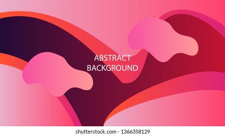 Dynamic texture background with fluid shapes modern concept. minimal poster. ideal for banner, web, header, page, cover, billboard, brochure. - Vector