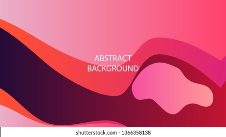 Dynamic texture background with fluid shapes modern concept. minimal poster. ideal for banner, web, header, page, cover, billboard, brochure. - Vector